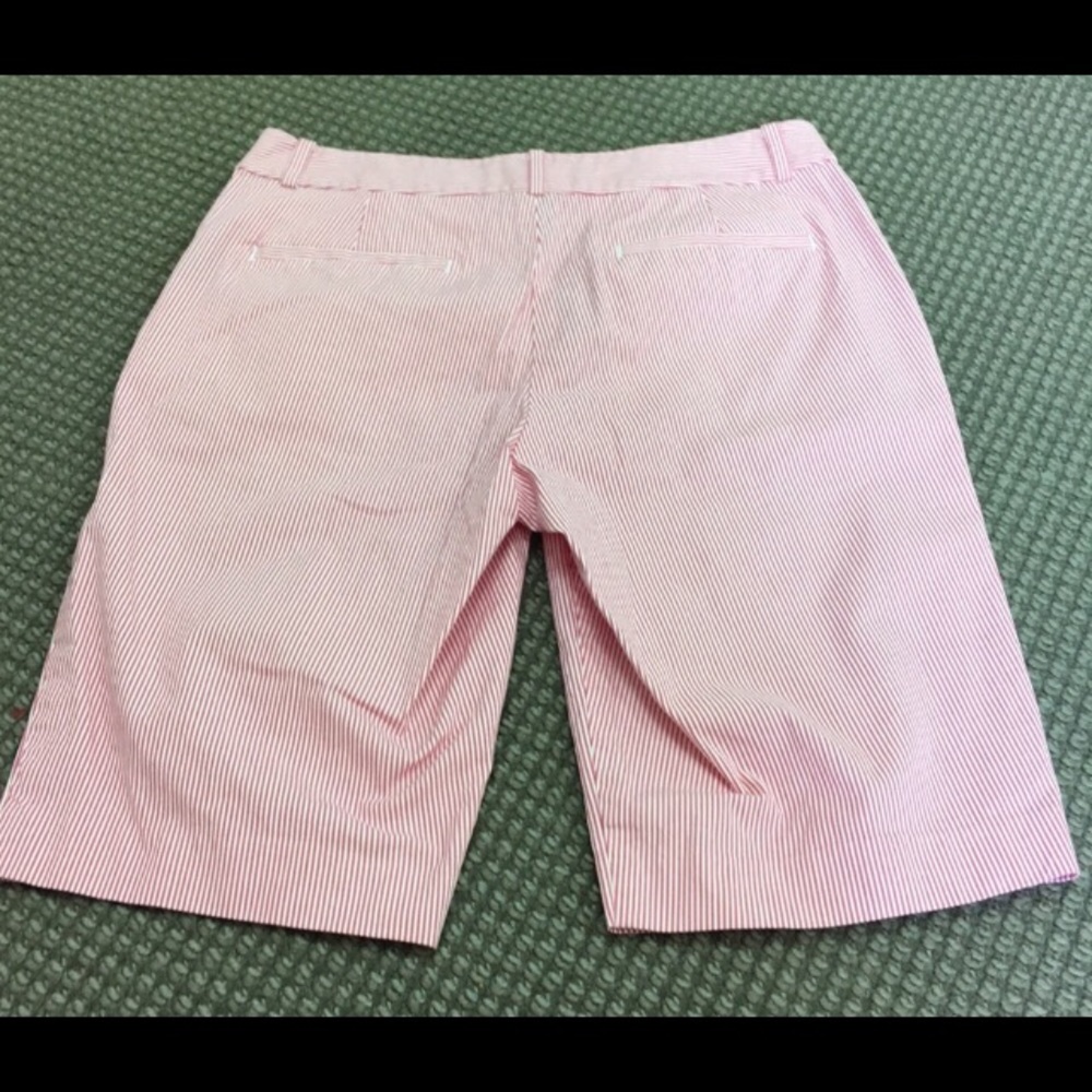 Lauren ralph lauren shorts pin stripe pink 4